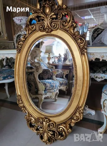 Италианско бароково огледало 056, снимка 1