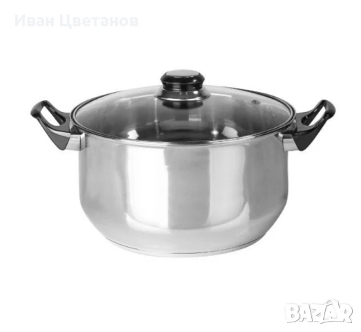 Тенджера Maibach Ø240 мм, 5 л – Бял цвят