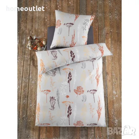 ПРОМОЦИЯ Единичен спален комплект 80х80 / 135 х 200, OPTI DREAM 409010/HERBARIUM