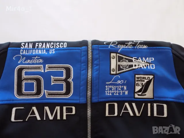 горнище camp david sailing яке суитчър худи ветровка блуза мъжко оригинал XL , снимка 4 - Спортни дрехи, екипи - 49048226