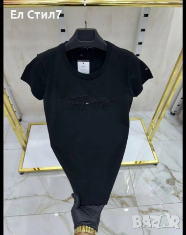 Дамски Тениски С М Л ХЛ Ххл Цена 18 € Еконт, снимка 11 - Тениски - 53611662