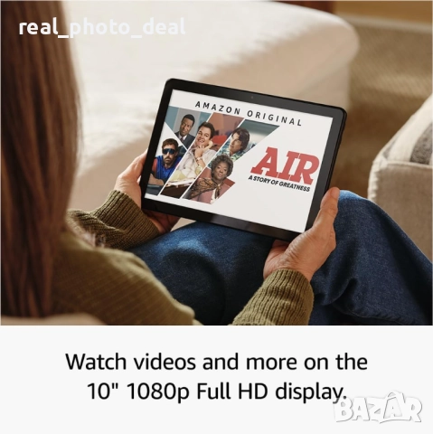 Таблет Amazon Fire HD 10 (последно поколение) - 10.1", Full HD, Octa-Core - чисто нов, гаранция 2г., снимка 4 - Таблети - 52537374