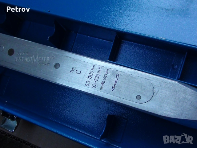 GEDORE - RAHSOL - DREMOMETER - Typ C - MADE IN GERMANY - 1/2" PROFI Динамометричен Ключ 50 - 300 Nm , снимка 3 - Ключове - 52046223