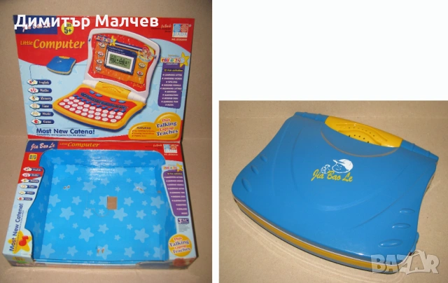 Играчка детски Компютър Лаптоп на батерии, съвсем запазен, снимка 3 - Образователни игри - 53122040