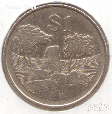 Zimbabwe-1 Dollar-1980-KM# 6