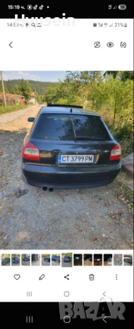 Ауди А 3 L bending 1.8 209 konq.Apy motor.cerveni sportni svehti.2000 na godina.tel., снимка 2 - Автомобили и джипове - 51018516