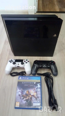 Playstation 4 с два нови контролера, снимка 2 - PlayStation конзоли - 51747388