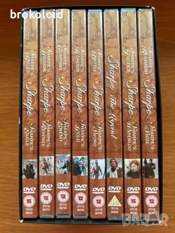 Шарп - пълна DVD колекция - Шон Бийн Sean Bean Sharpe, снимка 4 - DVD филми - 53153541