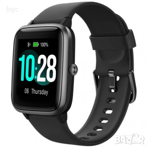 Нов Часовник Smartwatch Ulefone, 42мм, Black, Умен часовник, Фитнес Тракер, Сърдечен ритъм, 5 АТМ , снимка 1 - Смарт гривни - 39903911