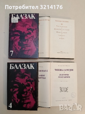 Балзак. Том 7. Избрани творби в 10 тома - Оноре дьо Балзак