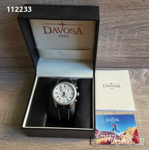 DAVOSA Aviator FLY BACK Chronograph, снимка 3 - Мъжки - 56008541