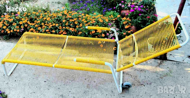 Ретро шезлонг 