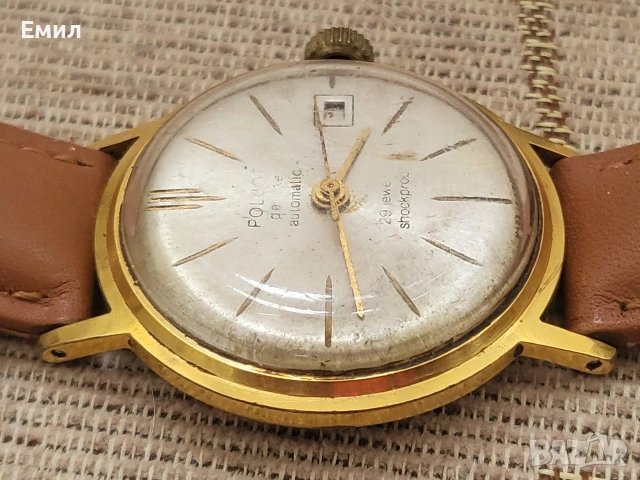 Колекционерски часовник POLJOT DE LUXE AUTOMATIC AU 20, снимка 4 - Колекции - 53606149