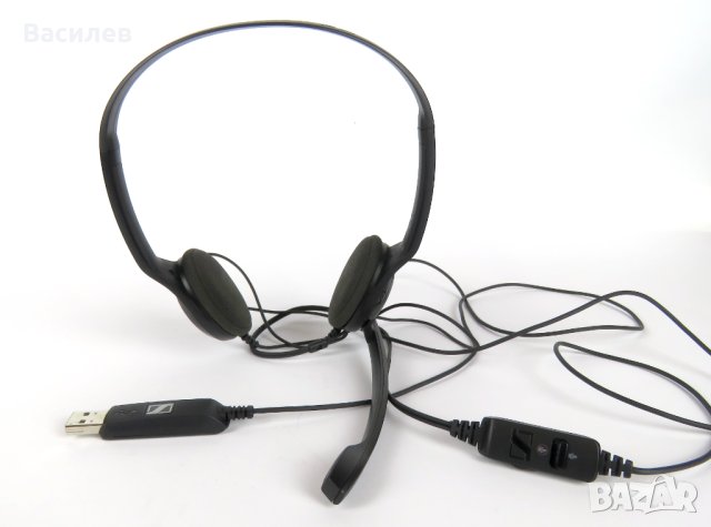 Слушалки с микрофон Sennheiser PC 8 USB Epos, снимка 1 - Слушалки и портативни колонки - 40500064