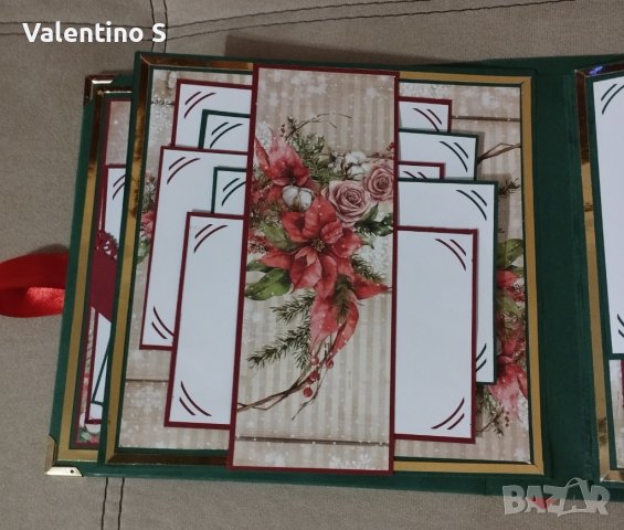 Коледен скрапбук албум, снимка 9 - Други - 39050134