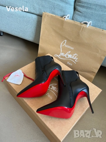 Оригинални боти Christian Louboutin, снимка 3 - Дамски боти - 53649804