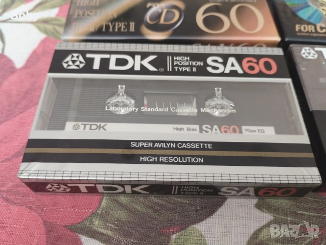 Нови аудио касети TDK SA60 , TDK SA-X60 и TDK Siding2, снимка 2 - Аудио касети - 53071180