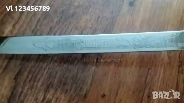 Детска сабя -’UNITED STATES MARINES’ -500/600 мм, снимка 3 - Ножове - 51540673