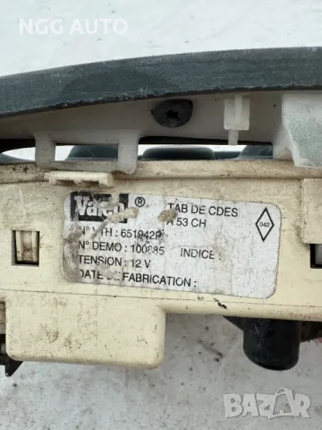 Управление климатик Renault Megane Scenic 1996-2003 Valeo 651942P, снимка 4 - Части - 47986627