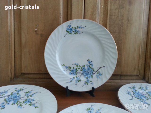 Стар български порцелан чинии , снимка 4 - Антикварни и старинни предмети - 35937053