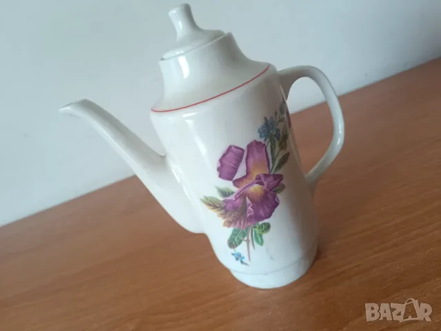 Чайник български порцелан , снимка 2 - Сервизи - 56040345