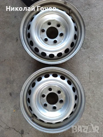 Комплект 4 бр. стоманени джанти 16" за Mercedes Sprinter / VW Crafter (6 1/2Jx16H2 ET62), снимка 4 - Гуми и джанти - 56211812