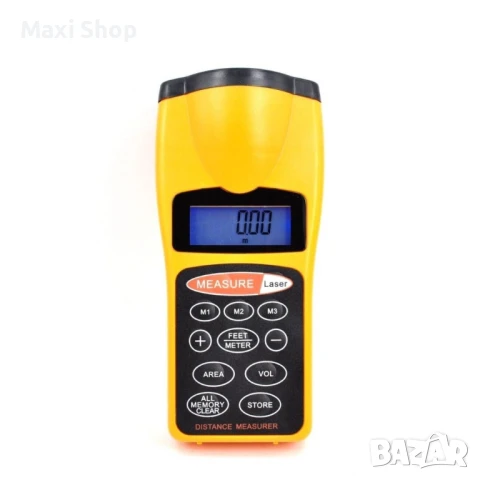 📏 Универсален уред за измерване с лазерен показалец – до 18 м