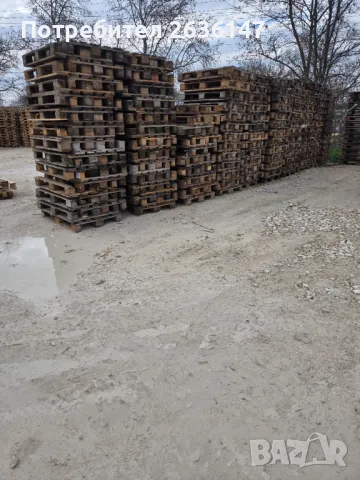 Палети тъмно Евро и скари, снимка 4 - Индустриална техника - 49568413