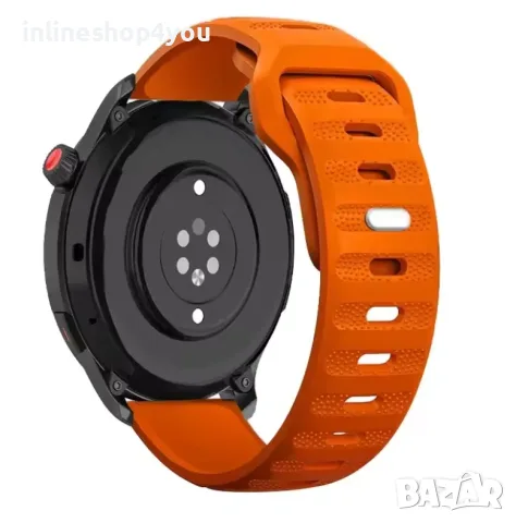 Силиконова Каишка за Huawei Watch GT7 Pro 46mm - Различни цветове, снимка 8 - Каишки за часовници - 56105990