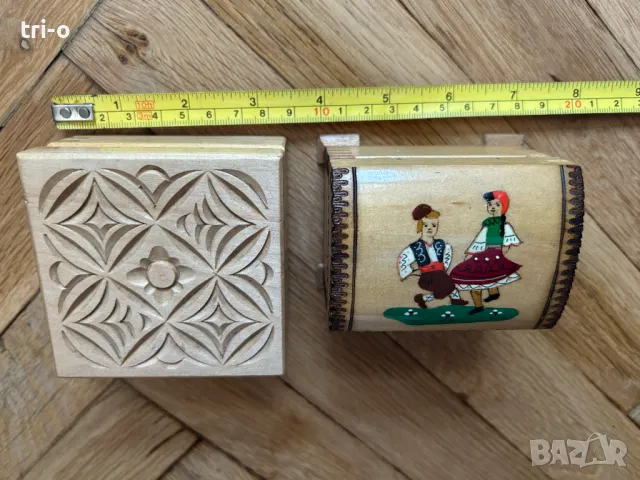 Малки дървени кутийки за съхранение на бижута и съкровища, снимка 3 - Други - 48973074