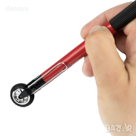 6014 Антистрес химикалка с въртящо колело, снимка 2 - Ученически пособия, канцеларски материали - 51079248