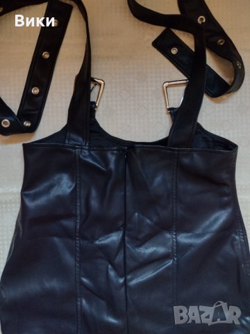 Сукман от кожа Бутик Mon Cher , снимка 3 - Сукмани - 34506518