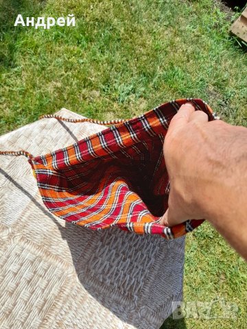 Стара овчарска торба #8, снимка 6 - Антикварни и старинни предмети - 41712539