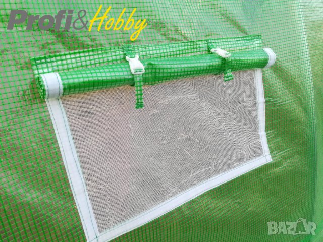 Парник / оранжерия 3х4 м - армиран РЕ 180 гр/м2, снимка 8 - Оранжерии - 35680415