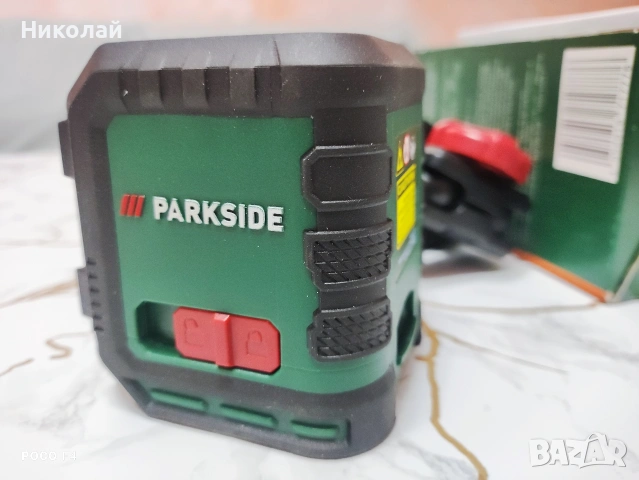 Лазер с кръстосани линии Parkside PKLL 7 E4/F7, снимка 9 - Измервателни инструменти - 52002793