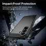 За Samsung Galaxy A27 5G TPU Калъф Carbon Fiber Brushed със Скрийн Протектор – 3 цвята, снимка 6