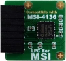 TPM LPC 14Pin модул с Infineon SLB9665 за дънна платка MSI, снимка 1