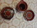 Битови съдове. Два пепелника и малка вазичка., снимка 3