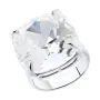 Swarovski пръстен Merlin с голям кристал размер 58, снимка 9
