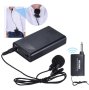 Преносим безжичен микрофонен усилвател на гласа с петлична яка с ревер и щипка, снимка 3