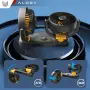 Двоен вентилатор за кола 12V, регулируем, 2 скорости, черен, снимка 4