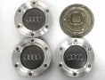 Капачки за АУДИ/AUDI - 146 мм. Цвят: сребрист, сив и черен, снимка 5