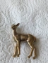 Малка бронзова фигурка на елен 54245, снимка 1