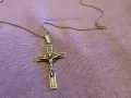 Сребърно кръстче  със синджирче проба 925 12 грама №4, снимка 2
