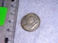 PROSIT NEUJAHR СТАРИННА НОВОГОДИШНА НЕМСКА ПОСРЕБРЕНА БРОНЗОВА МОНЕТА За ЩАСТИЕ КЪСМЕТ 38582, снимка 4