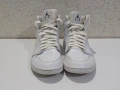 Nike Air Jordan 1 Mid White Snakeskin - 44.5, снимка 7