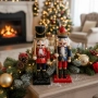Дървена Коледна фигурка – Малък детайл, голям празничен уют, снимка 2