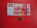 25 Гулден 1971 Холандия Нидерландия Гулден 2, снимка 1
