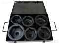 Комплект ударни вложки 6 части 1″ цол (80-105мм) KRAFTWELLE, снимка 2