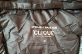 Черно пухено яке на марката Clique, снимка 6